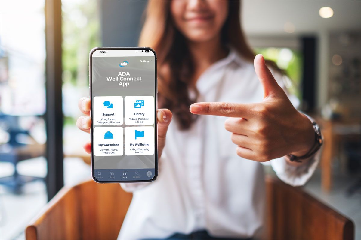 ADA Australia’s ‘Well Connect’ App: 24/7 Support (In Your Pocket) - ADA Australia
